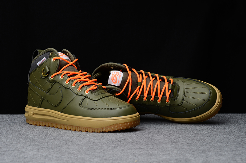 New Nike Air Force 1 Platypus Dark Green Shoes - Click Image to Close